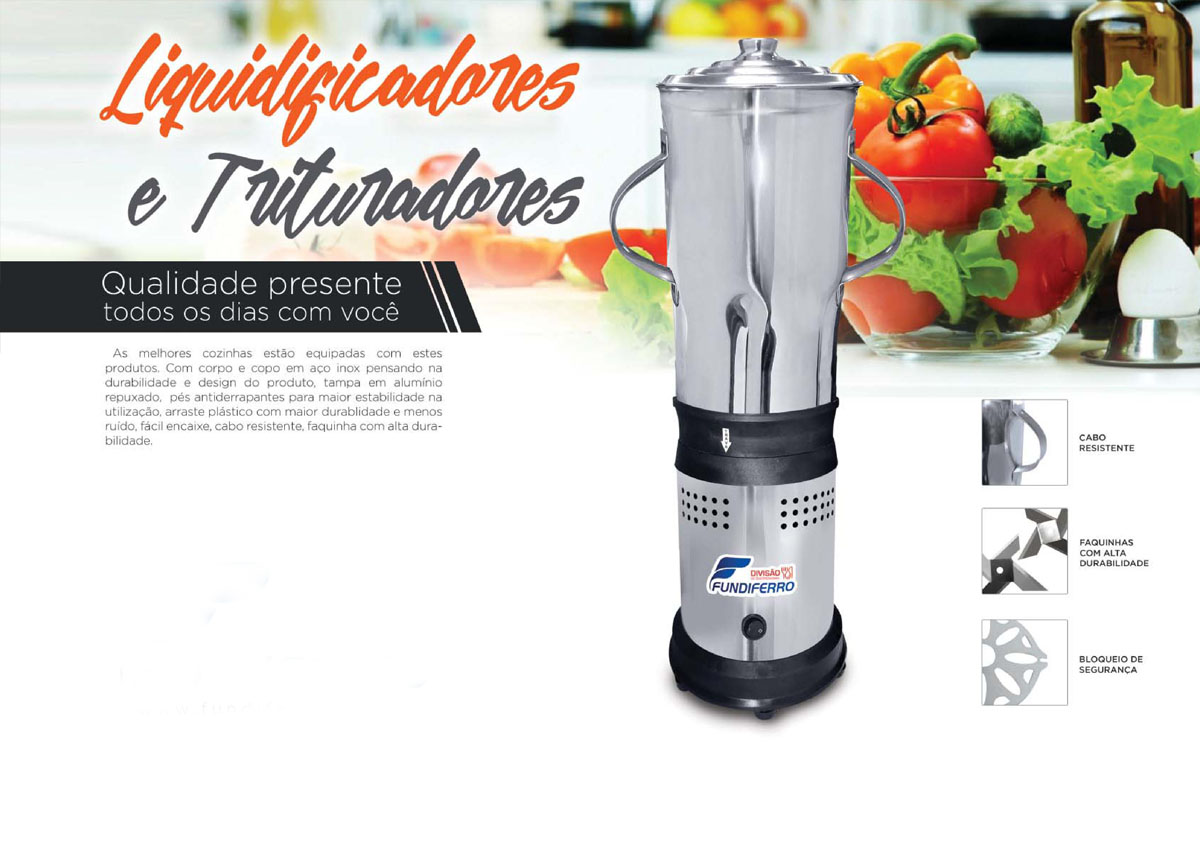 Liquidificadores e Trituradores
